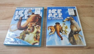 Ice Age & Ice Age 2 The Meltdown DVD's *New* - Picture 1 of 3