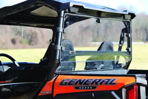 Seizmik Poly Hard Back Panel Window Dust Stopper Rear Polaris General 2016-2023 - Picture 1 of 1