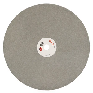 8" Zoll Diamantschleifscheibe 200 mm flache Überlappungsscheibe 240er Körnung Schleifen Lapidarwerkzeuge - Bild 1 von 12