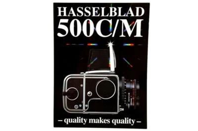Folleto de calidad Hasselblad 500C/M casi nuevo #P4356 Foto 1 de 2