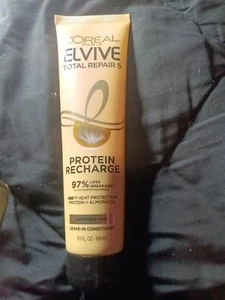 L'Oreal Elvive Total Repair 5 Protein Recharge Leave In Conditioner 5.1 Fl Oz - Picture 1 of 1