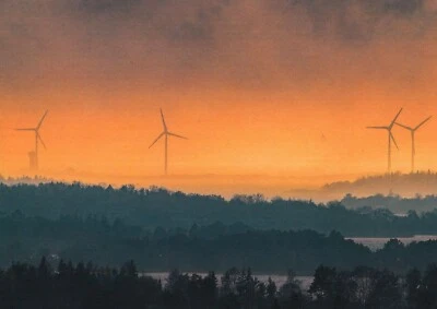 Windmill Wind Farm Save Nature Priority Stationary Card Aland Finland FDC 2017 - Image 1 of 2