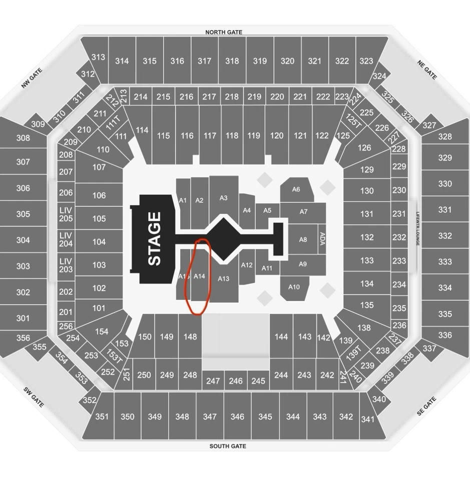 Taylor Swift Tickets Hard Rock Stadium - Complex, Miami, Florida, USA - Bild 1 von 1