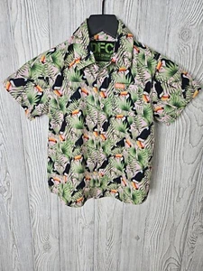 DIXXON FLANNEL Youth Division Toucan Do It Party Button Shirt Size Small S Kids - Picture 1 of 4