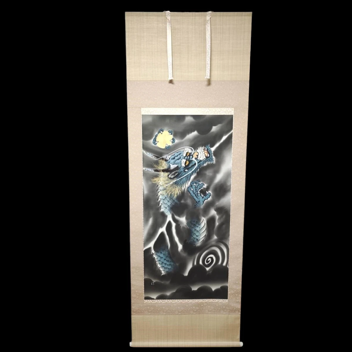 神龙秘籍古董日本画作、画卷| eBay