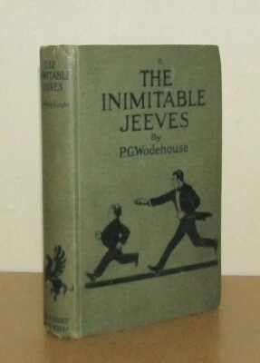 P G Wodehouse - The Inimitable Jeeves - 1st/1st (1923 First Edition) - Image 1 of 4
