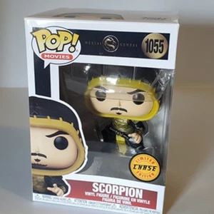 Funko Pop! Vinyl: Mortal Kombat - Scorpion (Chase) (Metallic) #1055 - Picture 1 of 4
