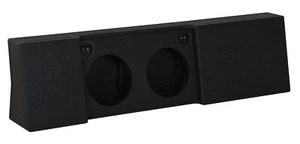 2009-17 Ford F150 Super Crew+2017 F250/350 Super Duty Dual 12" Subwoofer Sub Box - Picture 1 of 4