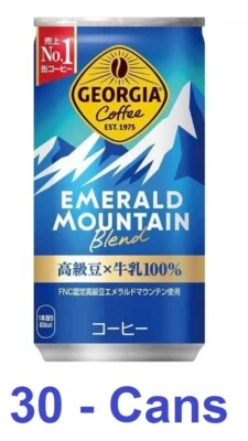 GEORGIA BY COCA COLA Georgia MOUNTAIN BLEND Coffee by Coca Cola (185 g x 30 Cans), Popular in Japan