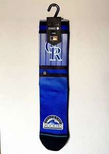 Calcetines Stance Baseball 2023 Colección Cooperstown Colorado Rockies en Hombre’s L - Imagen 1 de 3