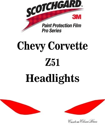 3M Scotchgard Paint Protection Pro Serie 2020 2021 2022 2023 2024 Chevy Corvette - Image 1 of 3