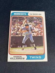 1974 TOPPS BASEBALL #400 HARMON KILLEBREW!! NR-MINT!! $1 SHIPPING!! - Picture 1 of 2