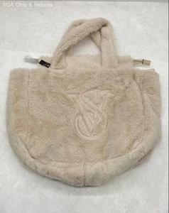 Victoria's Secret Faux Fur Tote Bag - Picture 1 of 10