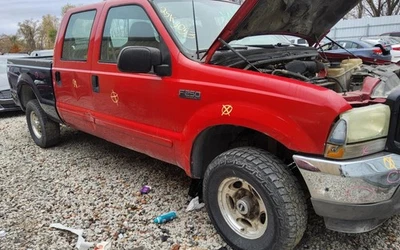 FORD F250 SD PICKUP 1999-2009 STARTER MOTOR 1740817 - Image 1 of 4