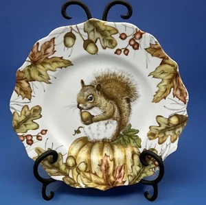 Pier 1 Imports Mazey the Squirrel 8-1/2” Salad/Dessert Plate - Picture 1 of 10