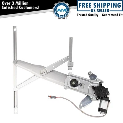 Regulador de ventana eléctrica delantero con motor pasajero derecho para 93-98 Grand Cherokee Foto 1 de 4