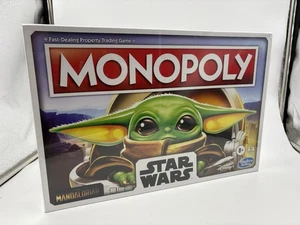 MONOPOLY Star Wars The Mandalorian Child Edition Disney - NEW - Picture 1 of 6