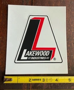 Lakewood Industries Co. Logo AUFKLEBER für Hotrod Racing Custom Car Truck USA - Bild 1 von 1