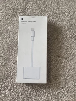 Apple MW2P3AM/A  Lightning Digital AV Adapter New Sealed - Image 1 of 2