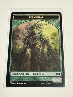 Elemental   Beast (019) Double-Sided Token - Commander 2014 (C14) - Image 1 of 2