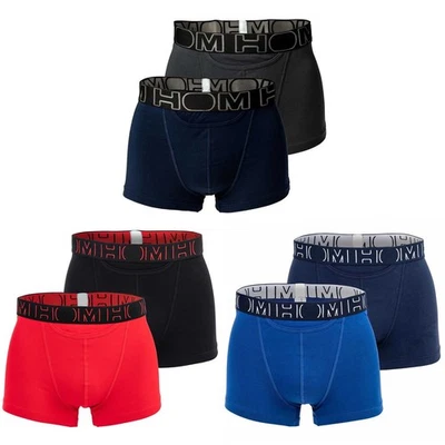Hom Hombre Boxer Shorts, 2er Paquete - Hom Boxerlines #2 , Algodón - Imagen 1 de 4