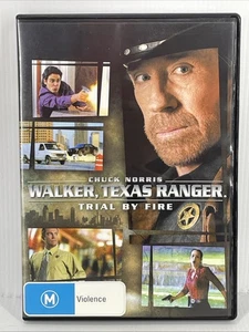 Walker Texas Ranger Trial By Fire 2005 DVD Chuck Norris Good Condition Reg4 RARE - Picture 1 of 9