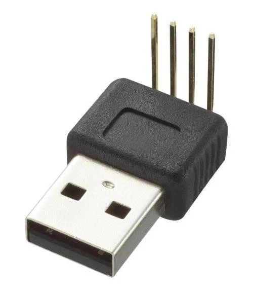Connettore USB A, 4 Pin 90DEG Terminali PCB - Scatola Intelligente - Immagine 1 di 1