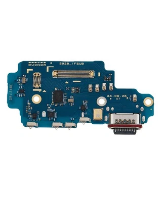Charging Port Board with Sim Card Reader for Galaxy S24 Ultra 5G (S928N) - Image 1 of 2