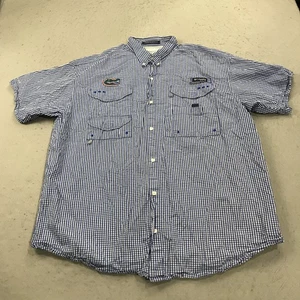 Florida Alligatoren Hemd Herren XL blau Columbia PFG Super Bonehead Angeln NCAA - Bild 1 von 9