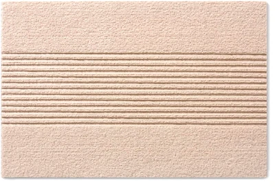 Blumtal Fußmatte 90x60 cm rutschfeste Schmutzfangmatte beige - Bild 1 von 2