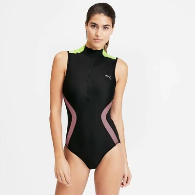 Body PUMA Chase DryCell Puma Negro TL43282 Mujer’s Talla Pequeña NUEVO. Foto 1 de 3