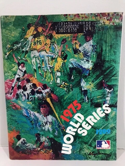 1975 World Series Program Cincinnati Reds Boston Red Sox - Image 1 of 2