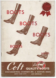 Años 1930 Adv Trade Catálogo Colt Calidad Botines Los Ángeles - Imagen 1 de 3