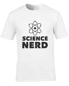 Wissenschaft Nerd Herren T-Shirt lustig Fach Lehrer Schule Schüler Wissenschaftler Geschenk - Bild 1 von 3