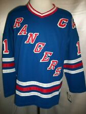 Mark Messier New York Rangers Blue "1994 Stanley Cup Throwback" Ccm Nhl Jersey