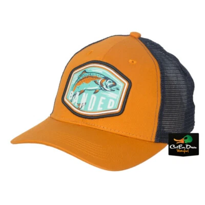 NEW BANDED PERFORMANCE GEAR TRUCKER CAP - TROUT SCOUT FISHING LOGO HAT -  - Image 1 of 2
