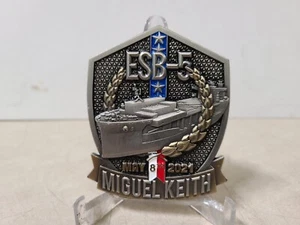 ESB-5 May 8th 2021 Miguel Keith "Semper In Pugna" Challenge Coin - Picture 1 of 10