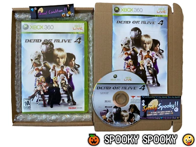 Dead or Alive 4 XBOX 360 - NTSC-U/C USA GC CIB - High Quality Packing - Tracked - Image 1 of 4