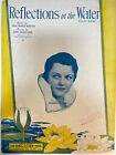 Reflections In The Water Vintage Sheet Music 1943 Veronica Wiggins