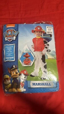 Paw Patrol Marshall Costume Kids Child Size 4-6 NEW Small - Image 1 of 4
