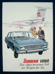 Prospekt brochure Sunbeam Vogue (D) - Picture 1 of 3