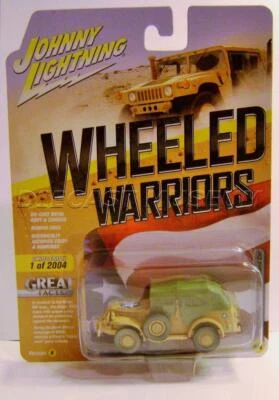 WWII DODGE WC57 COMMAND CAR V/B WHEELED WARRIORS MILITARY JOHNNY LIGHTNING - Image 1 of 2