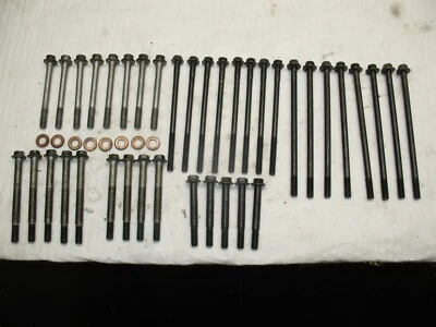 Honda VF750C 1982 Magna V45 pernos de extremo superior + buenas roscas - buenas arandelas de sellado Foto 1 de 4