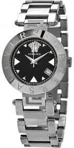 Reloj para dama Versace Reve acero inoxidable esfera negra XLQ99D009S099 - Imagen 1 de 4
