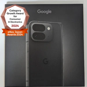 Google Pixel 9 Pro Fold Obsidian 256 Go SIM débloqué d'usine Japon NEUF - Photo 1 sur 4