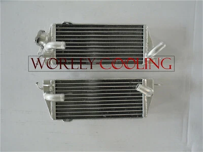 QLD-Aftermarket Full Aluminum Radiator for KTM MX250 MX 250 1984 1985 1986 new - image 1 of 4