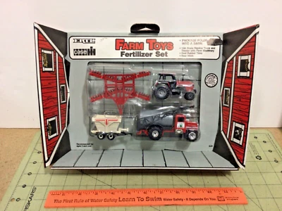 Juego de fertilizantes internacionales estuche 1/64 caja de granero stock sellado de fábrica #628 Foto 1 de 4