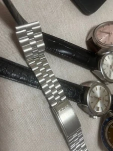 19mm vintage Steel watch band for fit Bracelet For seiko 6139 6138 vintage #7 - Picture 1 of 4