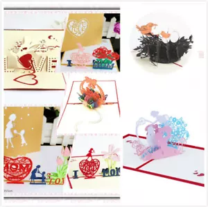 3D Pop Up Happy Birthday  Mother's Day Greeting Cards Love Mother Day - Picture 1 of 17