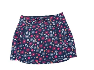Magellan Girls Athletic Fishing Gear Skort Skirt Floral Water Repellent Sz 7 - Picture 1 of 7